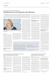 Vorschauseite 1: Plattdeutsch ist die Sprache des Herzens.