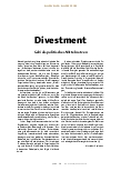 Vorschauseite 1: Divestment Geld als politisches Mittel nutzen