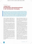 Vorschauseite 1: "Linked Care" Durchgängiger Informationsaustausch in der extramuralen Versorgung