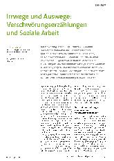 Vorschauseite 1: Irrwege und Auswege: Verschwörungserzählungen und Soziale Arbeit
