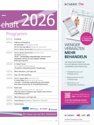 Vorschauseite 2: Es geht nach Buxtehude der IFK-Tag der Wissenschaft 2026