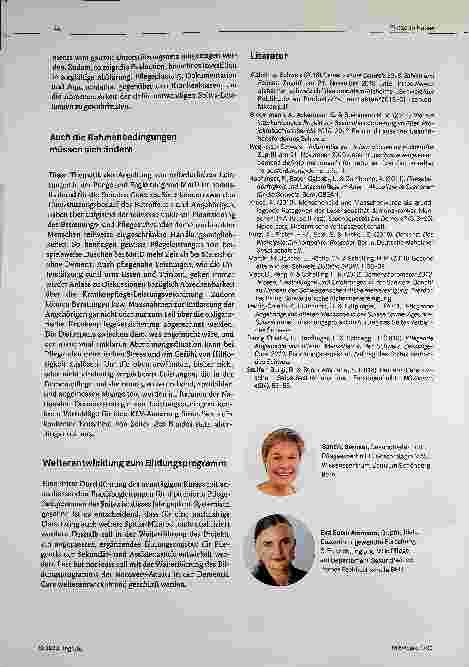 Vorschauseite 4: Lebensqualität von Menschen mit Demenz fördern - Demenz Coaches in der Spitex