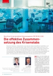 Vorschauseite 1: Die effektive Zusammensetzung des Krisenstabs