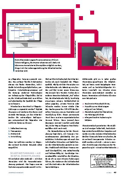Vorschauseite 2: Ein Arbeitsplatz mit Zukunft