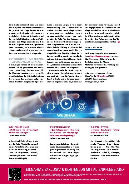 Vorschauseite 4: Ein Arbeitsplatz mit Zukunft