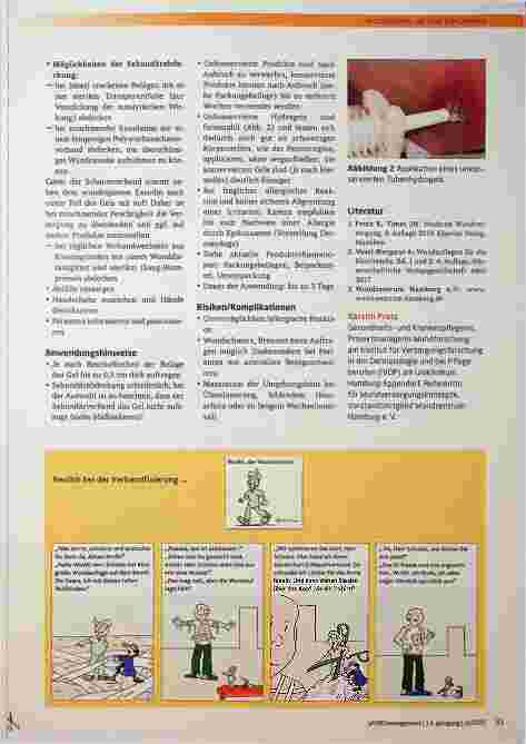 Vorschauseite 2: PFLEGELEXIKON - die Serie zum Sammeln Hydrogele als Tubengele - Indikationen, Eigenschaften und Anwendungstipps