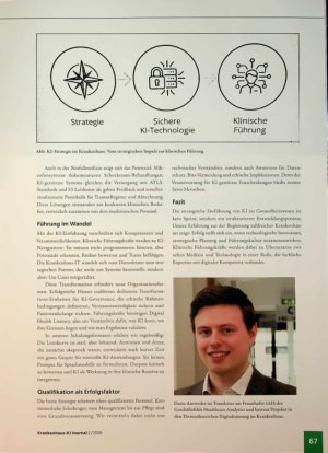 Vorschauseite 2: Kl-Strategie im Krankenhaus - Vom strategischen Impuls zur klinischen Führung
