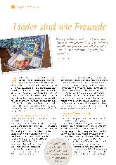 Vorschauseite 1: Lieder sind wie Freunde.