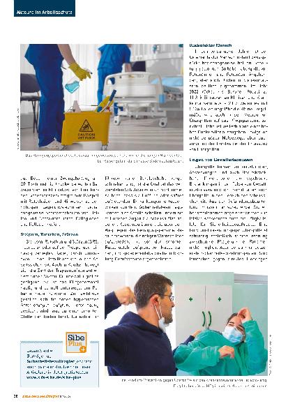 Vorschauseite 3: Sicherheitsbeauftragte in Kliniken und Krankenhäusern – Teil 2: Von Sauerstoff bis Gewalt