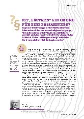 Vorschauseite 1: Ist "Lästern" ein Grund für eine Ermahnung?