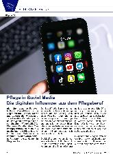 Vorschauseite 1: Pflege in Social Media: Die digitalen Influencer aus dem Pflegeberuf