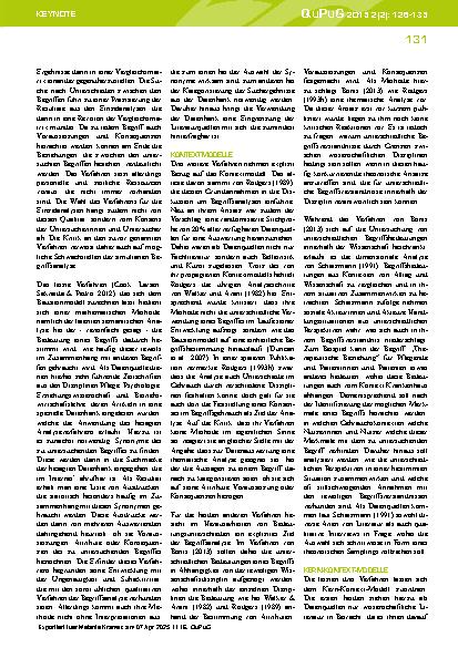 Vorschauseite 6: Begriffsanalysen in der Pflegewissenschaft