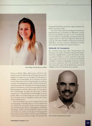 Vorschauseite 2: Zukunft beginnt mit Transparenz der Organisation