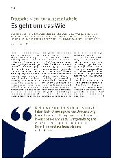 Vorschauseite 1: Deutsche Krankenhausgesellschaft Es geht um das Wie