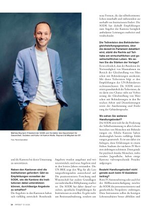 Vorschauseite 2: «Mit einer Vision und den richtigen Mitteln entstehen nachhaltige Lösungen»