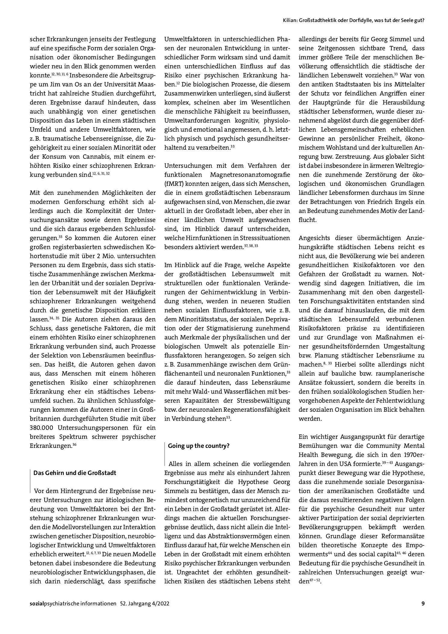 Vorschauseite 4: Großstadthektik oder Dorfidylle: Was tut der Seele gut? Die Wechselwirkungen zwischen Urbanität und psychischer Gesundheit aus soziologischer Perspektive