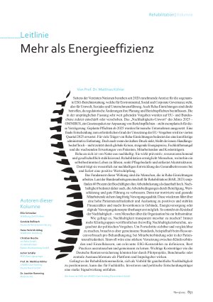 Vorschauseite 1: Mehr als Energieeffizienz