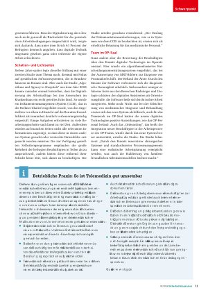 Vorschauseite 2: Telemedizin Fortschritt mit Bedingungen
