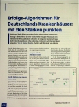 Vorschauseite 1: Erfolgsalgorithmen für Deutschlands Krankenhäuser: mit den Stärken punkten