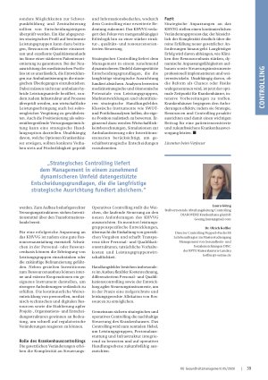 Vorschauseite 3: Krankenhausstrategien im Kontext des KHVVG. Praxisperspektiven und Controlling als maßgeblicher Erfolgsfaktor