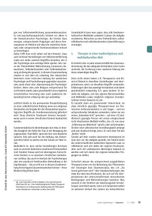 Vorschauseite 3: Erziehung, Religion, Ethik und Weltbild – Der Einfluss auf Therapeut: innen in einer multikulturellen Gesellschaft