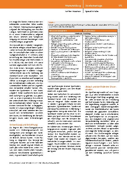Vorschauseite 3: Game Challenge: Ein neuer Ansatz für das Lernen in der Anästhesiologie durch Wettbewerb und Kooperation