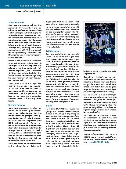 Vorschauseite 2: V-Studio wird zum digitalen Klassenzimmer: Rückblick auf die Premiere des neuen Weiterbildungsformats DGAI2TORIAL