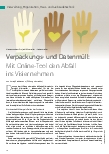 Vorschauseite 1: Verpackungsund Datenmüll: Mit Online-Tool den Abfall ins Visier nehmen