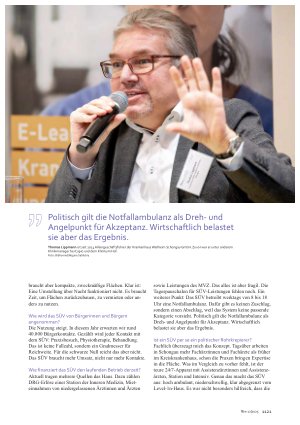 Vorschauseite 2: „Das System bestraft Zentralisierung“