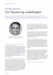Vorschauseite 1: OP-Management zur Steuerung unabdingbar