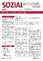 Vorschauseite 1: Sozialwirtschaft aktuell Heft 8-2022