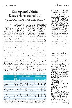 Vorschauseite 1: Das regional übliche Durchschnittsentgelt beträgt 3.0.
