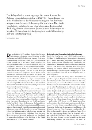 Vorschauseite 2: Praktische Hilfe für queere junge Menschen