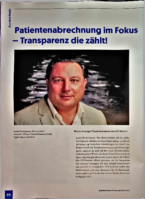 Vorschauseite 1: Patientenabrechnung im Fokus - Transparenz, die zählt!