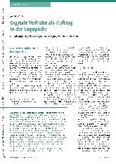 Vorschauseite 1: Digitale Teilhabe als Auftrag in der Logopädie