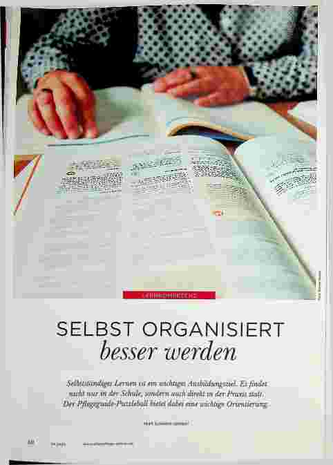 Vorschauseite 1: SELBSTORGANISIERT besser werden