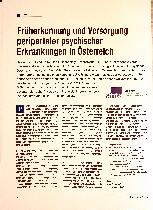 Vorschauseite 1: Früherkennung und Versorgung peripartaler psychischer Erkrankungen in Österreich
