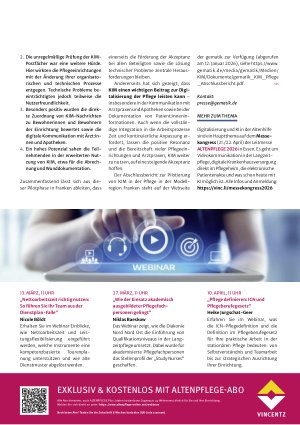 Vorschauseite 4: Digital im Pflegealltag