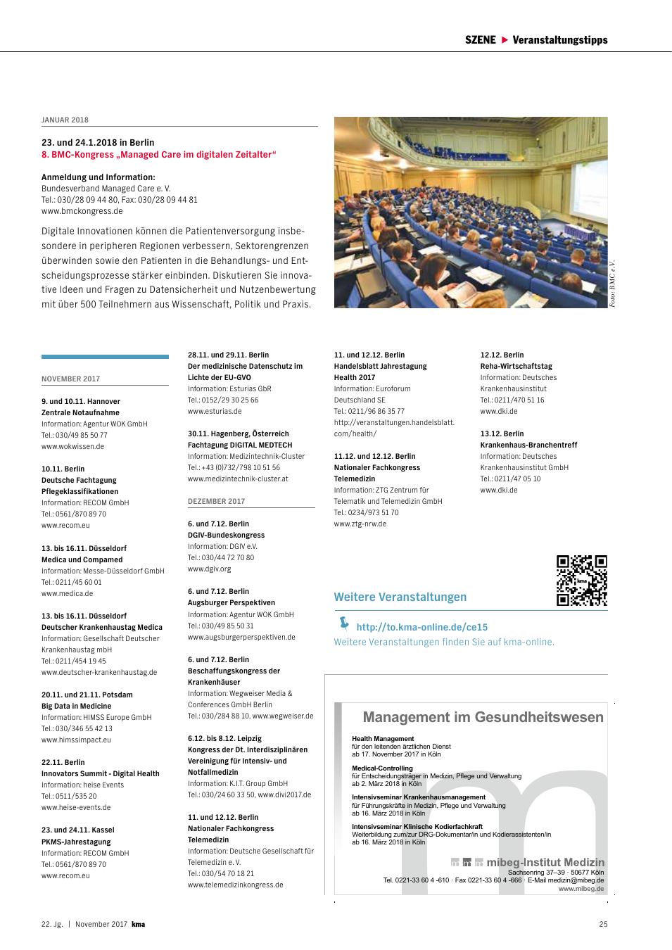 Vorschauseite 1: Veranstaltungstipps