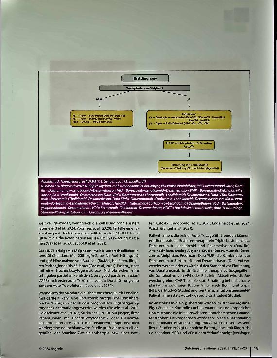 Vorschauseite 4: Diagnostik und aktuelle Therapieansätze des Multiplen Myeloms (MM)