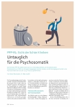 Vorschauseite 1: PPP-RL: Sicht der Schön Kliniken untauglich für die Psychosomatik