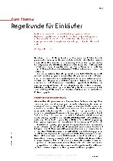 Vorschauseite 1: Regelkunde für Einkäufer