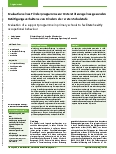 Vorschauseite 1: Evaluation eines Förderprogramms zur Unterstützung eines gesunden Betätigungsverhaltens von Kindern der ersten Schulstufe