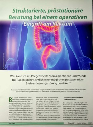 Vorschauseite 1: Strukturierte, prästationäre Beratung bei einem operativen Eigriff am Rektum