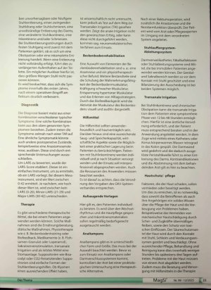 Vorschauseite 3: Strukturierte, prästationäre Beratung bei einem operativen Eigriff am Rektum
