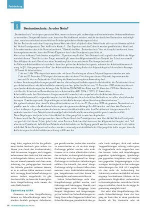 Vorschauseite 3: Bauund Arbeitsstättenrecht Fluchtwege: hin und weg