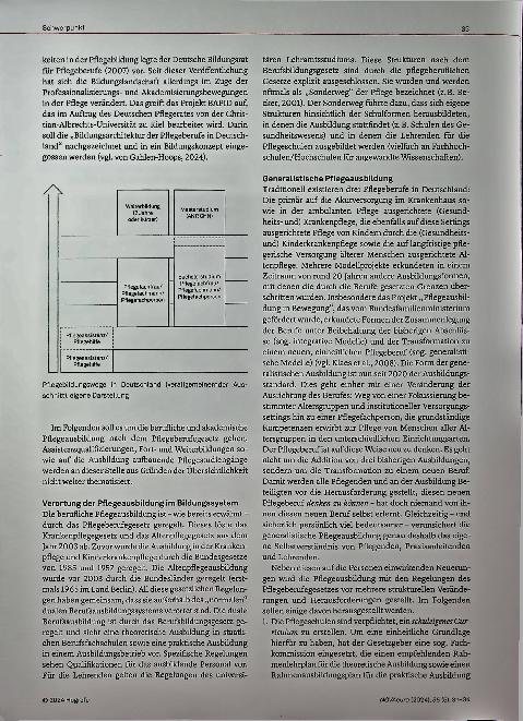 Vorschauseite 3: Zwischen Tradition und Wandel: Pflegebildung in Deutschland
