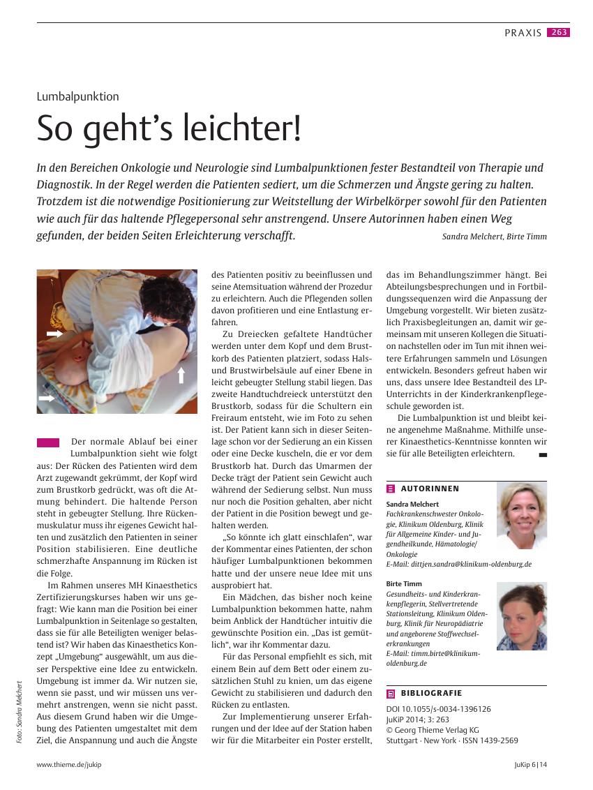 Vorschauseite 1: So geht’s leichter!