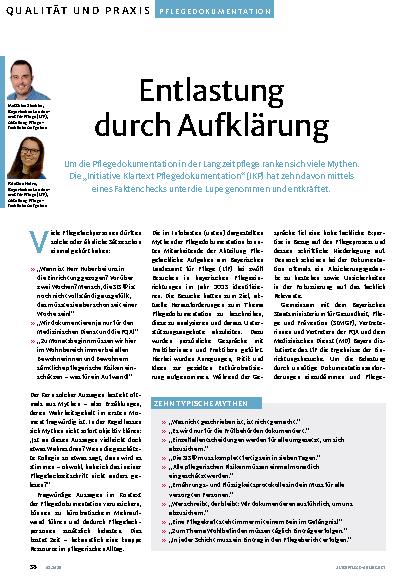 Vorschauseite 1: Entlastung durch Aufklärung