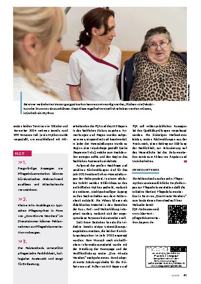 Vorschauseite 4: Entlastung durch Aufklärung